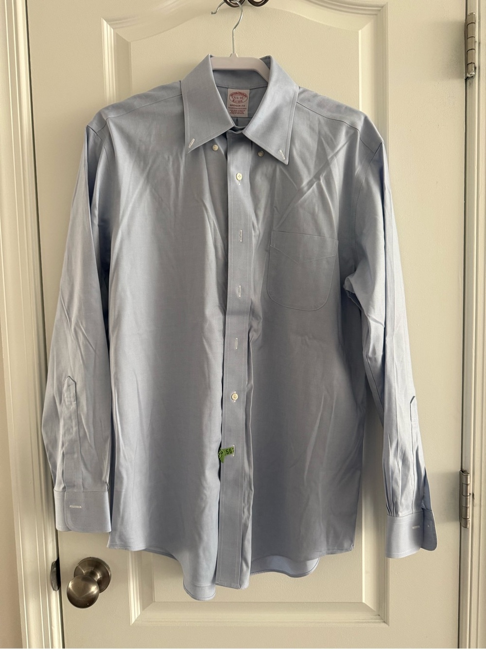 Brooks Brothers Light Blue Button-Down Dress Shirt